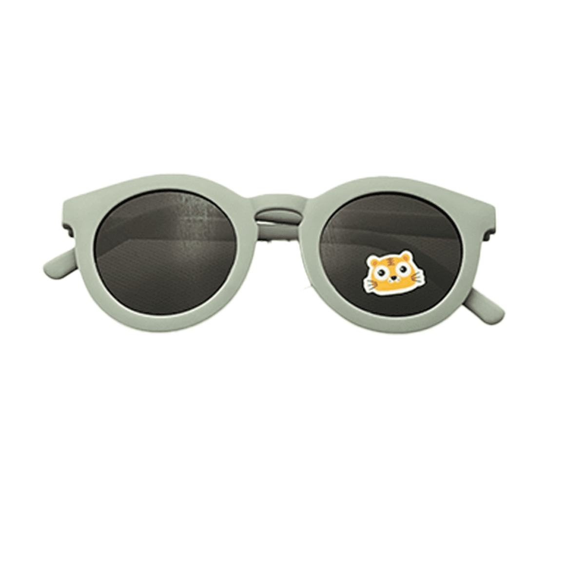 Troller | TinyShade | Solbrille til barn i silikon | 0-3 år | Grågrønn