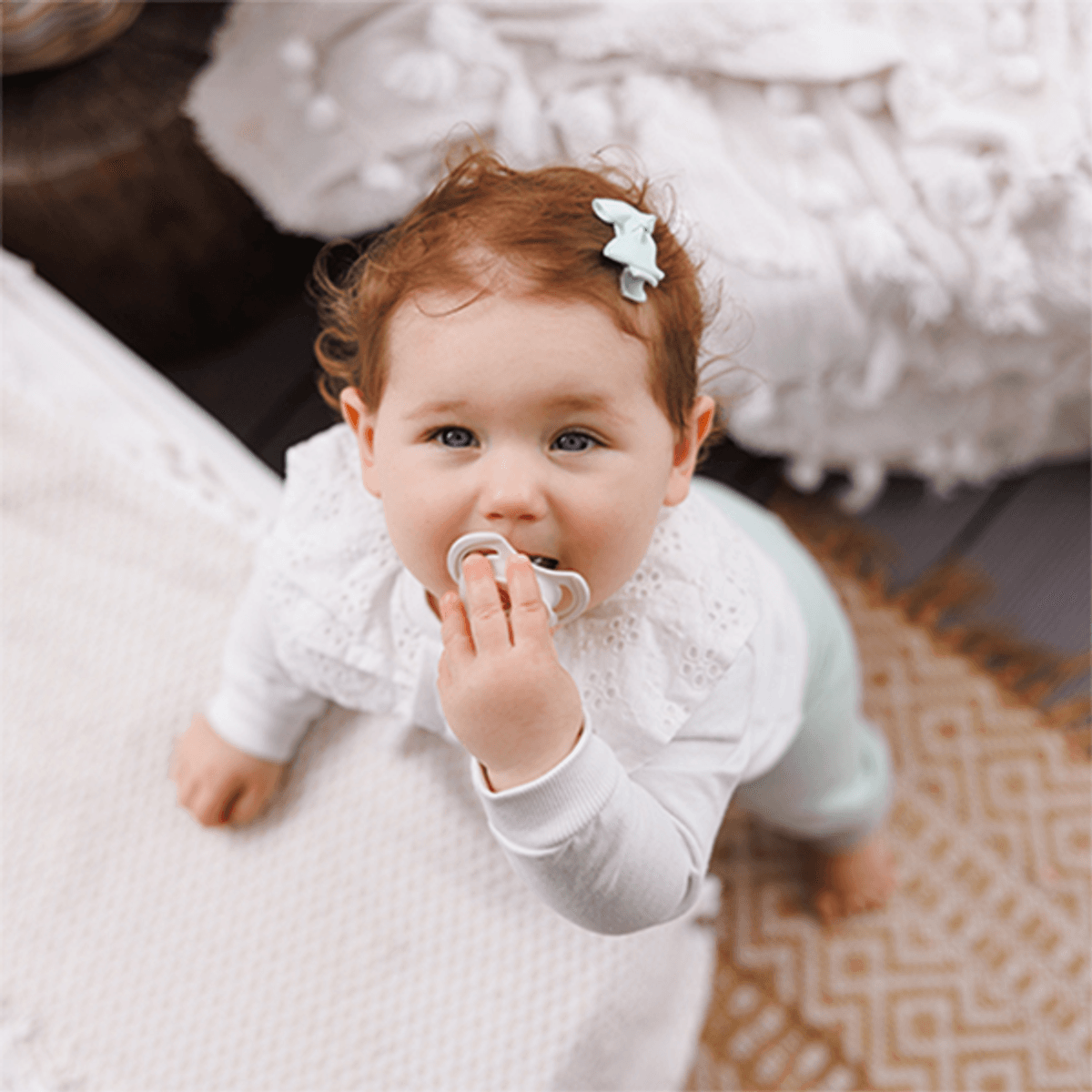Babyono | Symmetrisk Sillikonsmokk | 6-18 mnd.