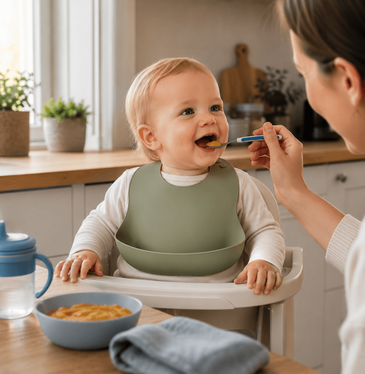 Troller Kids | Silikon Smekke Myk 2 pk. | Oliven