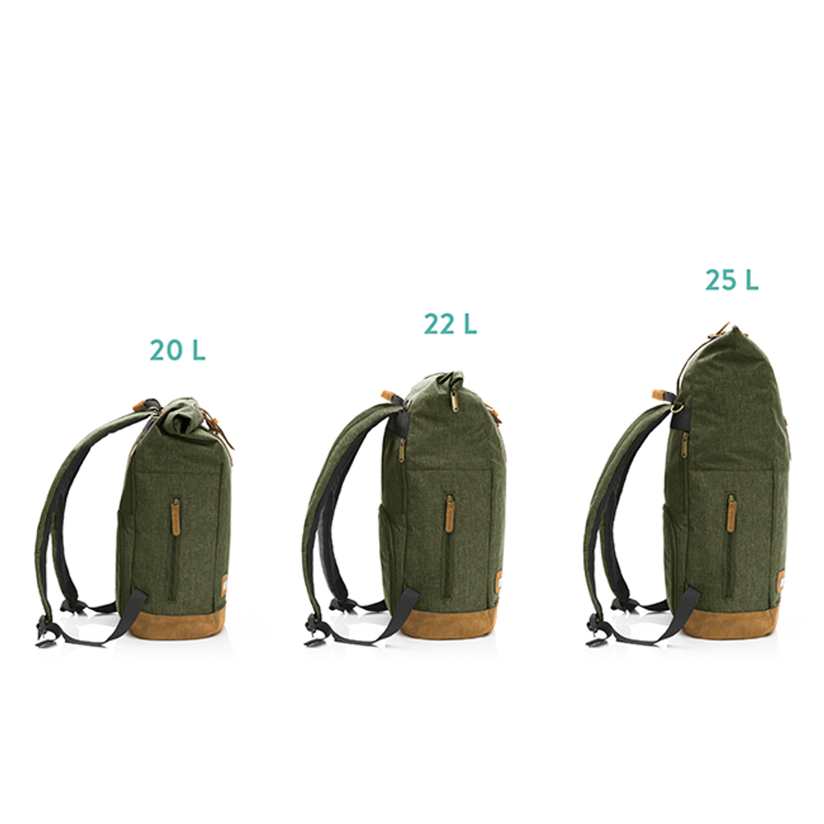 Fillikid | Stellesekk Berlin | Darkgreen Melange