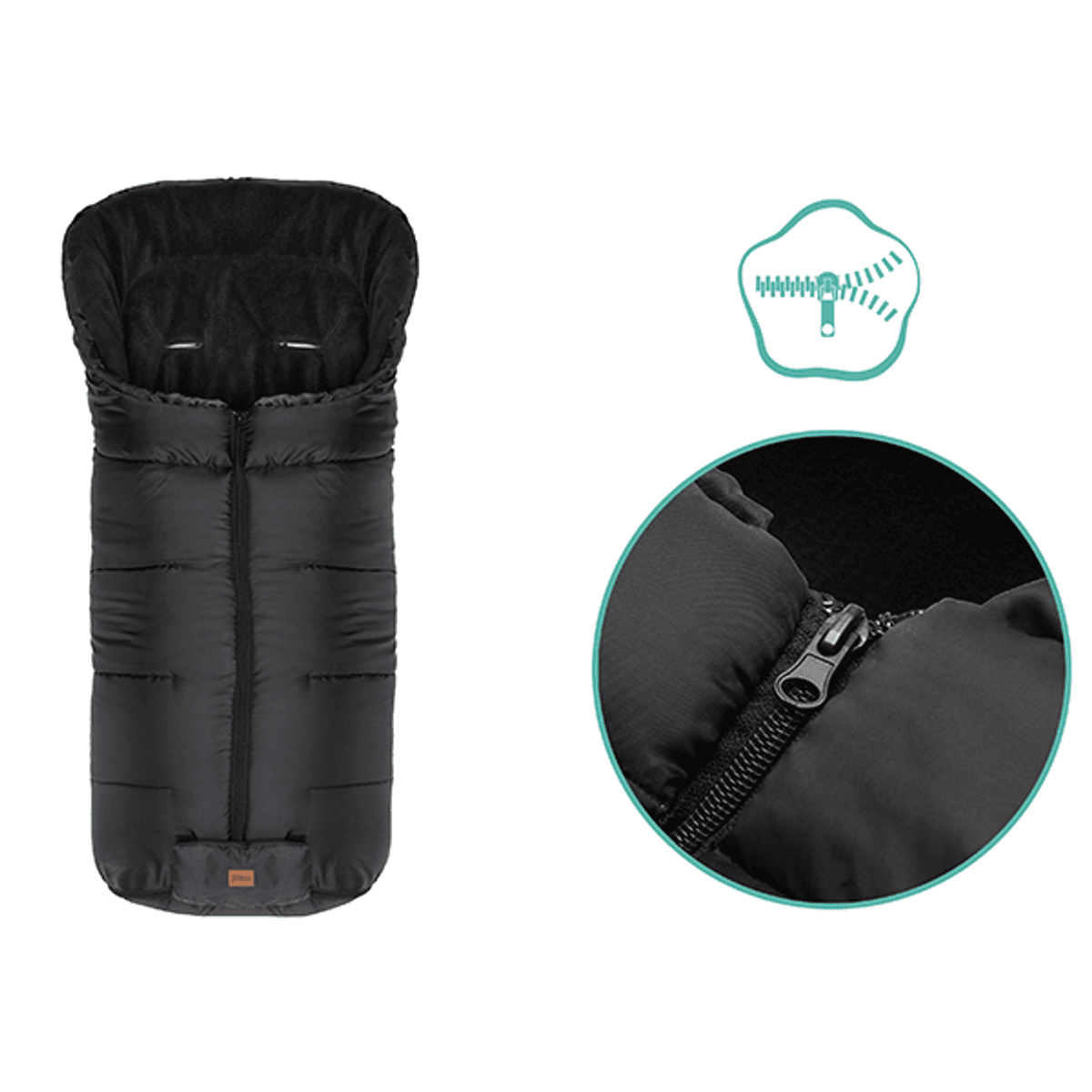 Fillikid | Vognpose Eco Big | Black
