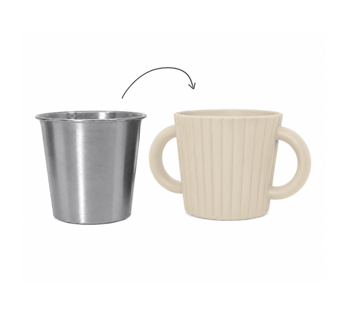 Troller Kids | Silikon Tutekopp | Beige