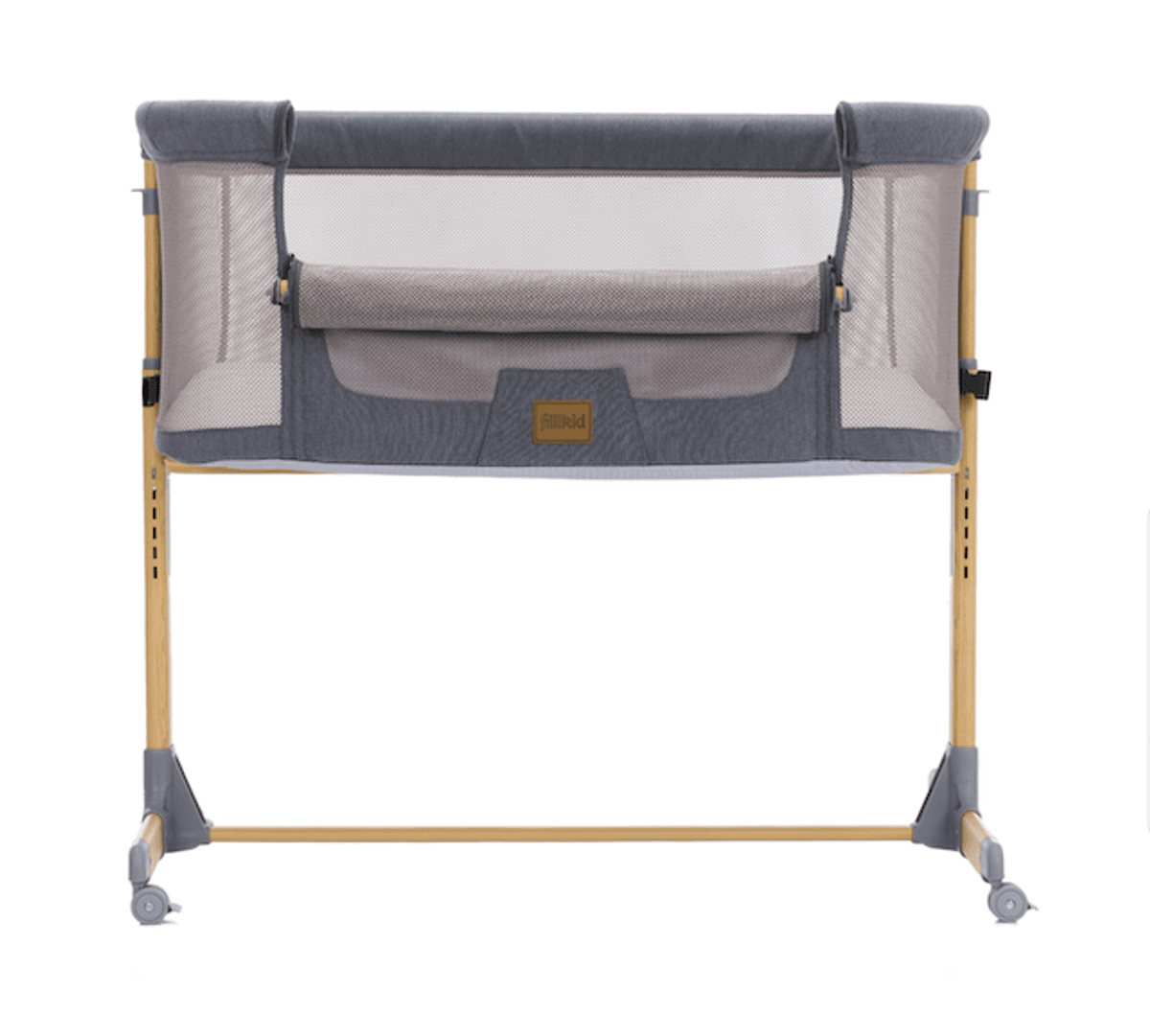 Fillikid | Nero Bedside Crib | Grey