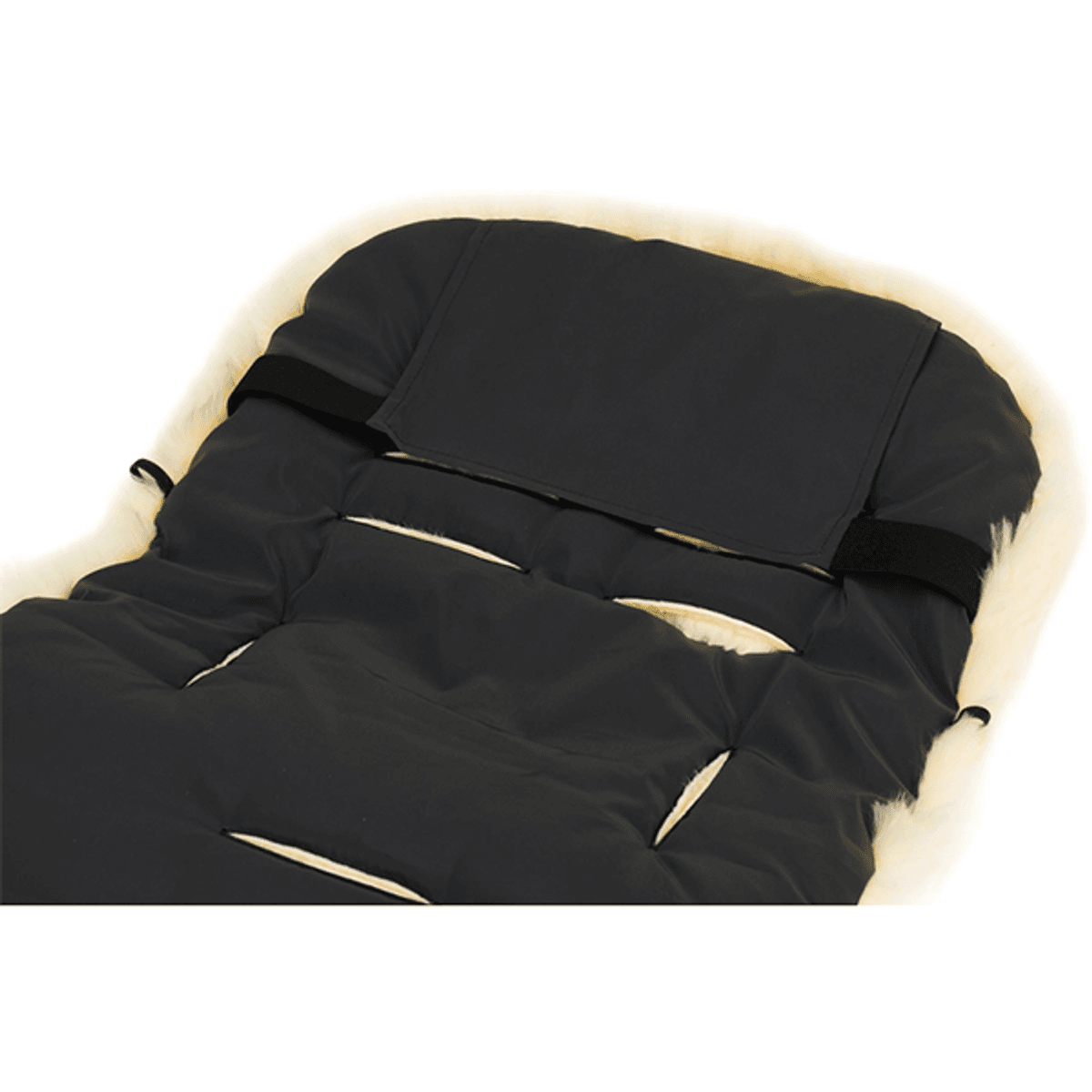 Fillikid | Bernina Lammeskinnpose | Refleks Sort