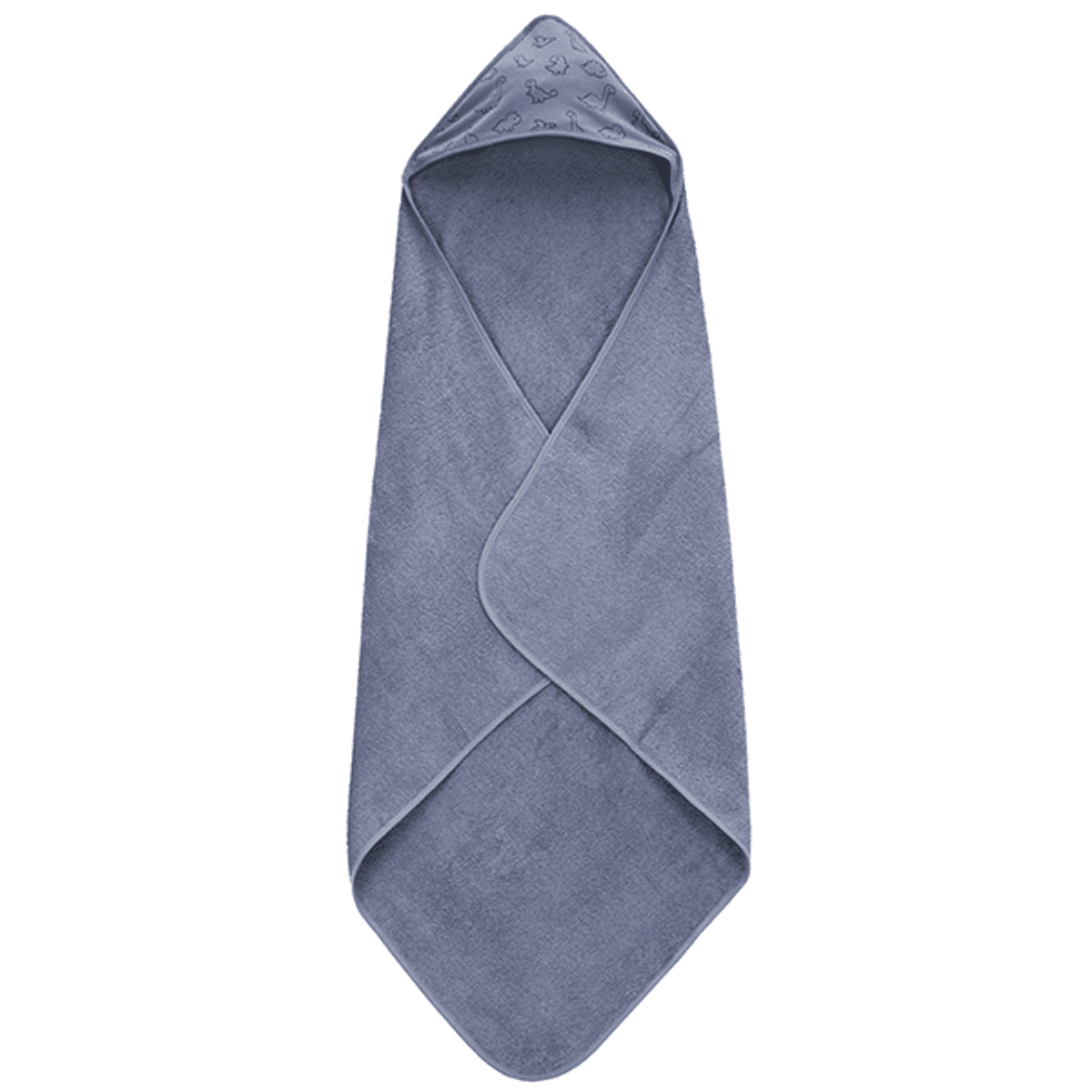 Fillikid | Hettehåndkle | 75 x 75 cm | Dino Blue