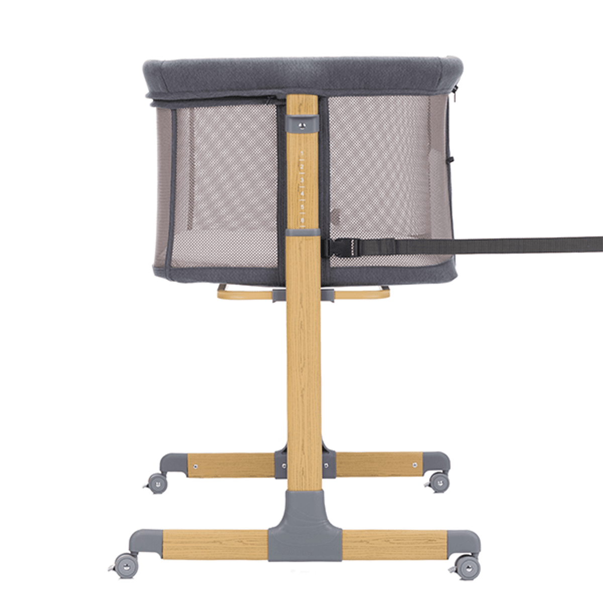Fillikid | Nero Bedside Crib | Grey