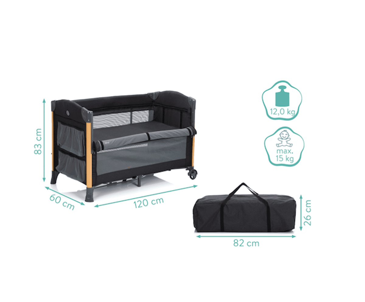 Fillikid | Bedside Lux Reiseseng | Grey Melange