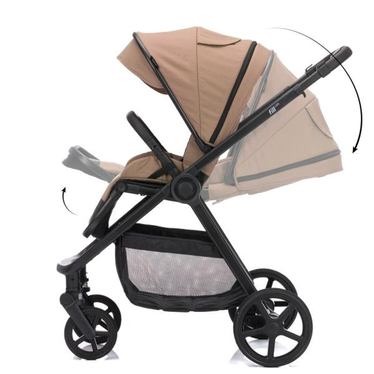 Fillikid | Lion vognpakke + bilstol | Sand