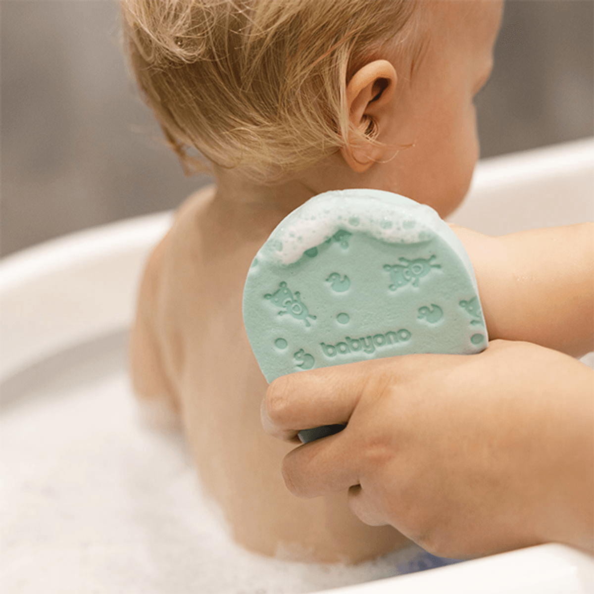 Babyono | Myk Babysvamp | Grønn