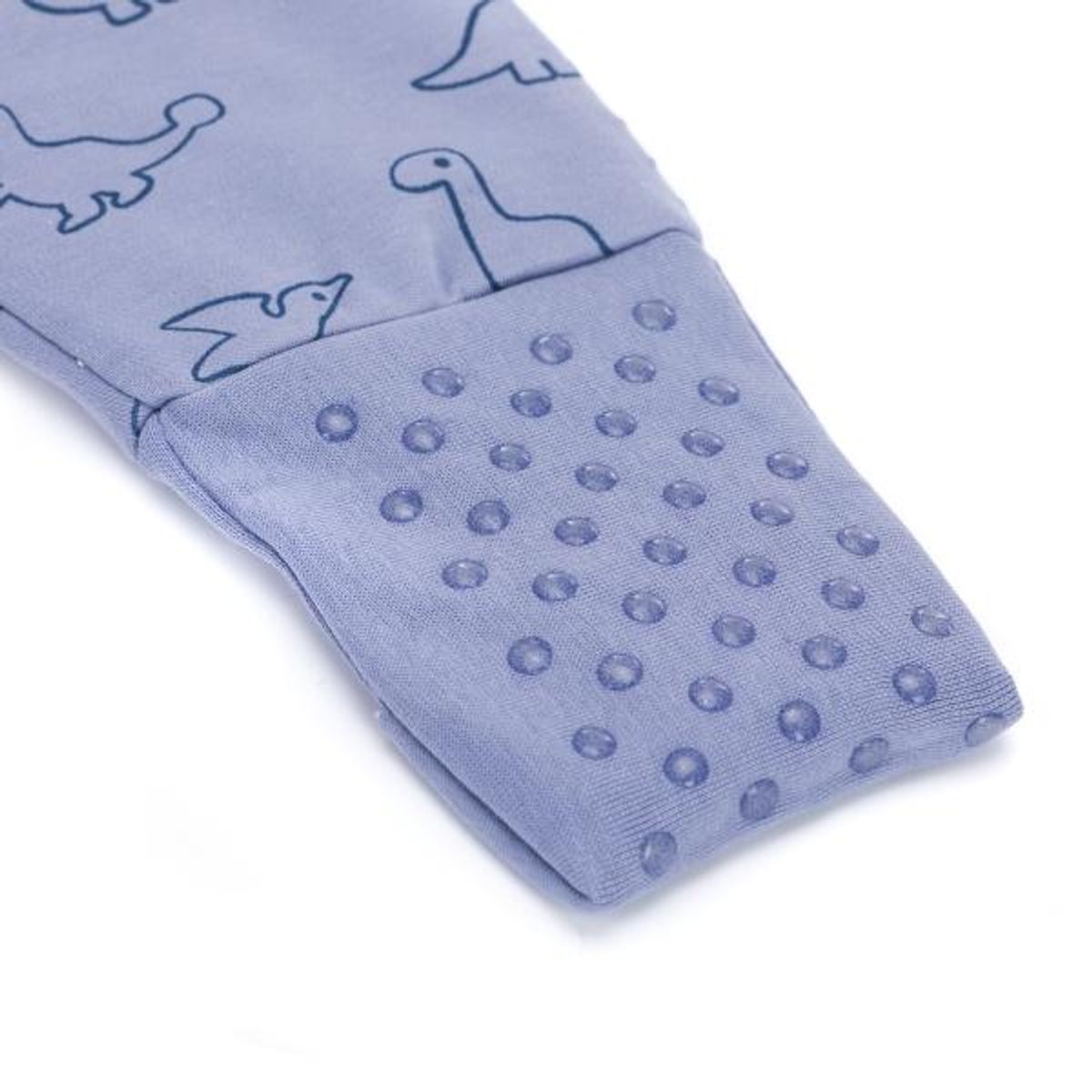 Fillikid | Helårs nattpose med ben | Str. 92 | Dino Blue