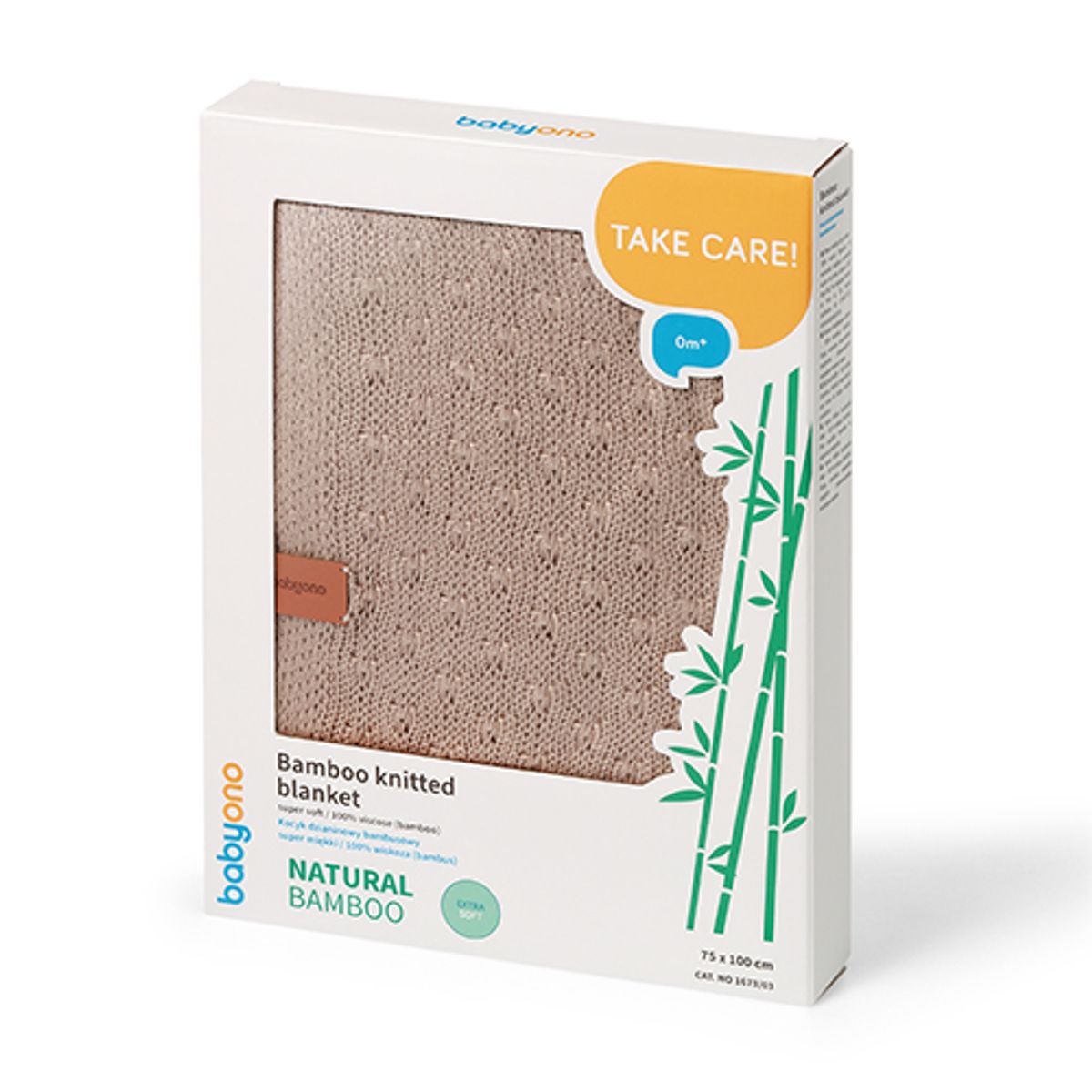 Babyono | Bambusteppe 75x100 | Beige