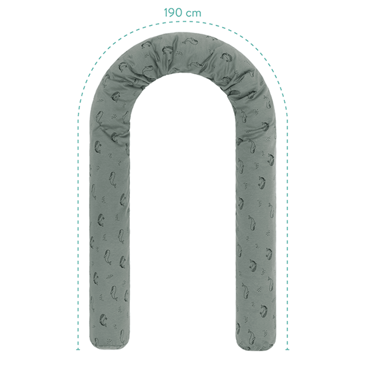 Fillikid | Sengeorm/Sengekant Jersey  | 190 cm | Whale Green