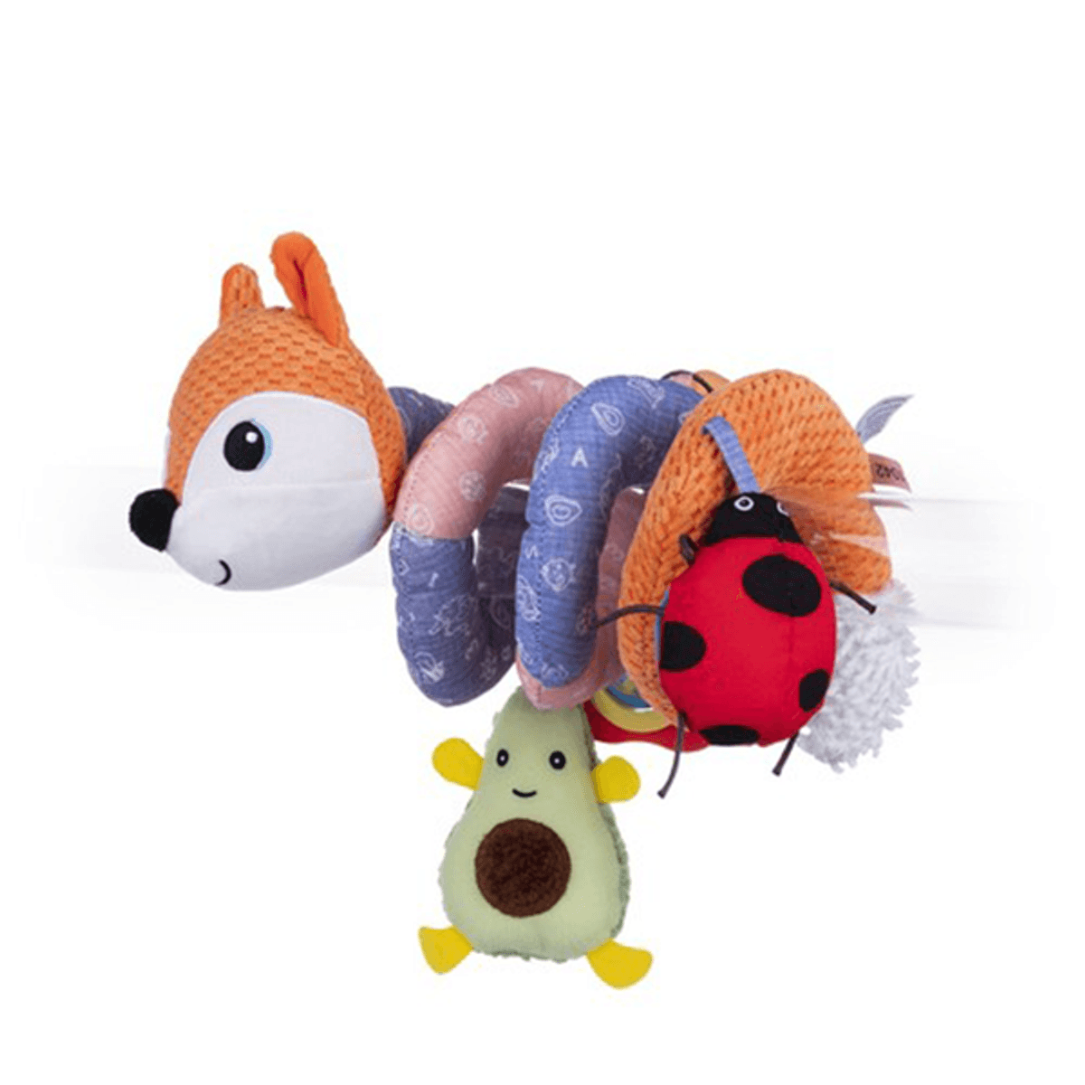 Balibazoo | Fox aktivitets Spiral leke | Orange